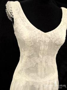 Celestina Agostino - Création en dentelle et mousseline de soie