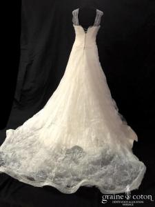 Nathalie Ettedgui - Création en soft tulle et dentelle de Chatilly