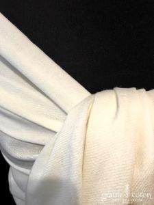 Tie Rack - Paschmina crème en laine