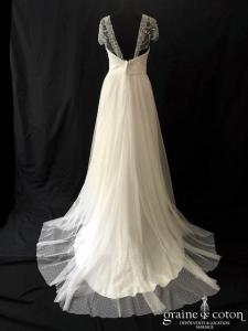 Willowby by Watters - Création en tulle plumetis et perles