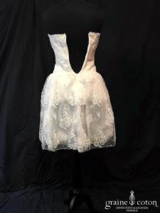 Delphine Manivet - Robe courte en dentelle