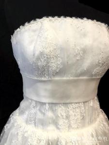 Delphine Manivet - Robe courte en dentelle