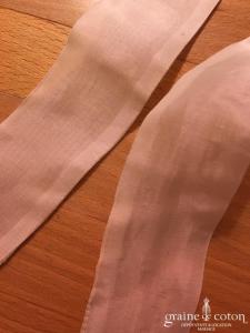 Delphine Manivet - Ceinture en perles et sequins ivoire