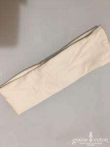 Delphine Manivet - Bandeau en jersey de soie ivoire