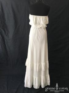 Delphine Manivet - Robe en coton blanc