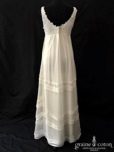 Alberta Ferretti - Création fluide en dentelle et mousseline de soie