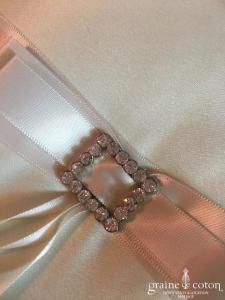 Coussin d'alliances ivoire