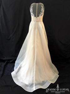 Papilio - Création en tulle et dentelle champagne