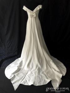 I love Nicole - Robe sirène en mikado ivoire