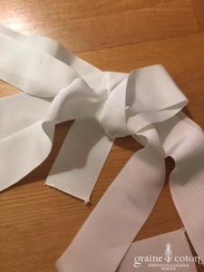 Vera Wang - Ceinture gros grain noeud