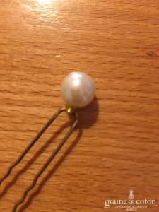 Pics perles à cheveux - Lot de 4