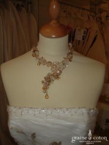 Emma Meston pour Max Chaoul - Collier or et ivoire