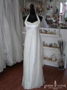 Linea Raffaelli - Robe taille empire ivoire