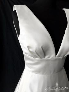Pure White by Lilly - Création en satin duchesse ivoire
