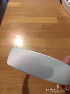 White One pour Pronovias - Serre tête en satin ivoire