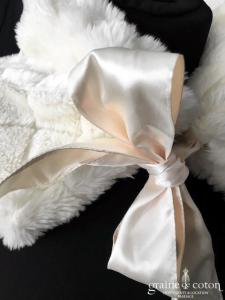 Gap - Col tour de cou en fausse fourrure ivoire