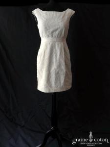 Paul & Joe Sister - Robe courte en dentelle ivoire