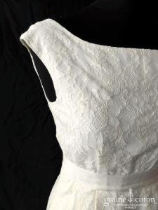 Paul & Joe Sister - Robe courte en dentelle ivoire