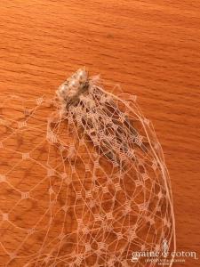 Création - Voilette en tulle et attaches peigne en perles