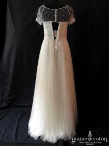 Two by Rosa Clara - Robe une pièce en tulle fluide et top plumetis