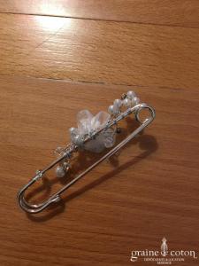 Francisco Reli - Remonte traîne fleur en organza