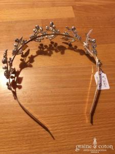 Création - Headband serre tête en strass et perles