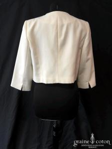 Maison 123 - Boléro veste en mikado ivoire