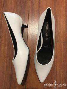 Tamaris - Escarpins pointus blancs