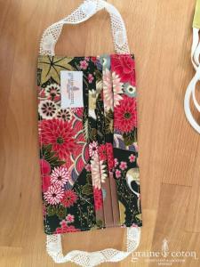 Création Graine de coton - Masque fait main en coton à plis triple épaisseur et poche à filtre