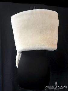 Poirier - Étole en fausse fourrure ivoire