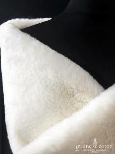 Poirier - Étole en fausse fourrure ivoire