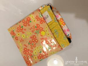 Création Graine de coton - Pochette à masque ou autres fait main en coton enduit 