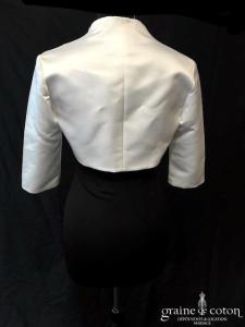 Cymbeline - Boléro en satin ivoire