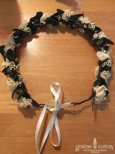 Les couronnes de Victoire - Couronne de vraies fleurs stabilisées