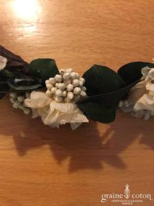 Les couronnes de Victoire - Couronne de vraies fleurs stabilisées