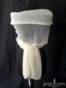 La fée Mohair - Étole fine en longueur 220 cm
