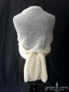 La fée Mohair - Étole Thera en longueur 200 cm