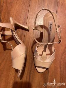 Repetto - Sandales Bambino rose poudrée