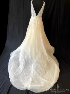 Vanilla Sposa - Robe une pièce pailletée blush