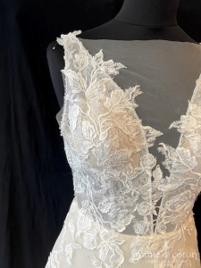 Vanilla Sposa - Robe une pièce pailletée blush