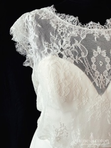 Bo'M - Création sirène en crêpe et dentelle