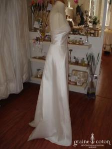 Mariées de Paris - Robe en mikado ivoire