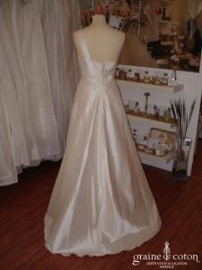 Mariées de Paris - Robe en soie ivoire