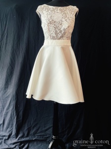 Fabienne Alagama - top Pleyel et jupe courte Maui