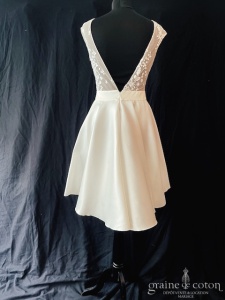 Fabienne Alagama - top Pleyel et jupe courte Maui