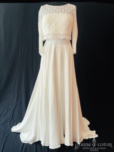 Rembo Styling et Jesus Peiro - Jupe Loup et top dentelle