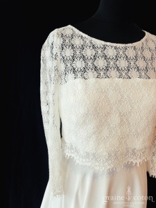 Rembo Styling et Jesus Peiro - Jupe Loup et top dentelle