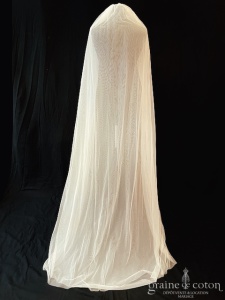 Marylise - Voile long de 250 cm en tulle souple