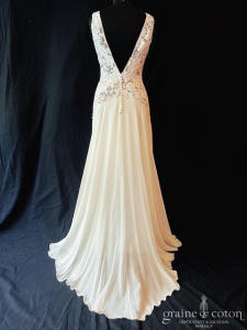 Oksana Kokhan - Création en mousseline et dentelle de Calais