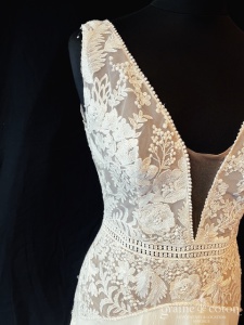 Oksana Kokhan - Création en mousseline et dentelle de Calais